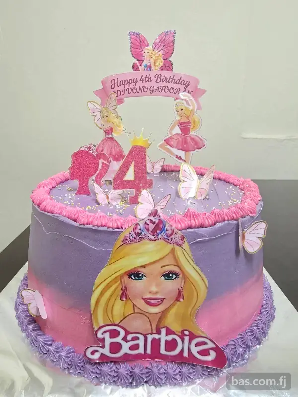 BARBIE Theme Cake 🎂 🥮 Moist Chocolate Cake and Cupcakes