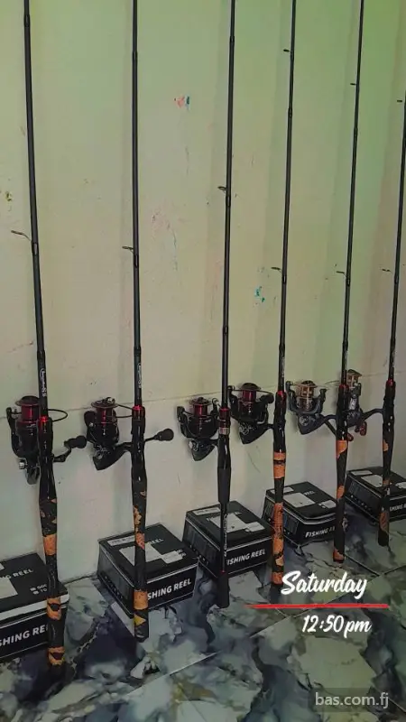 fishing rod and reel
