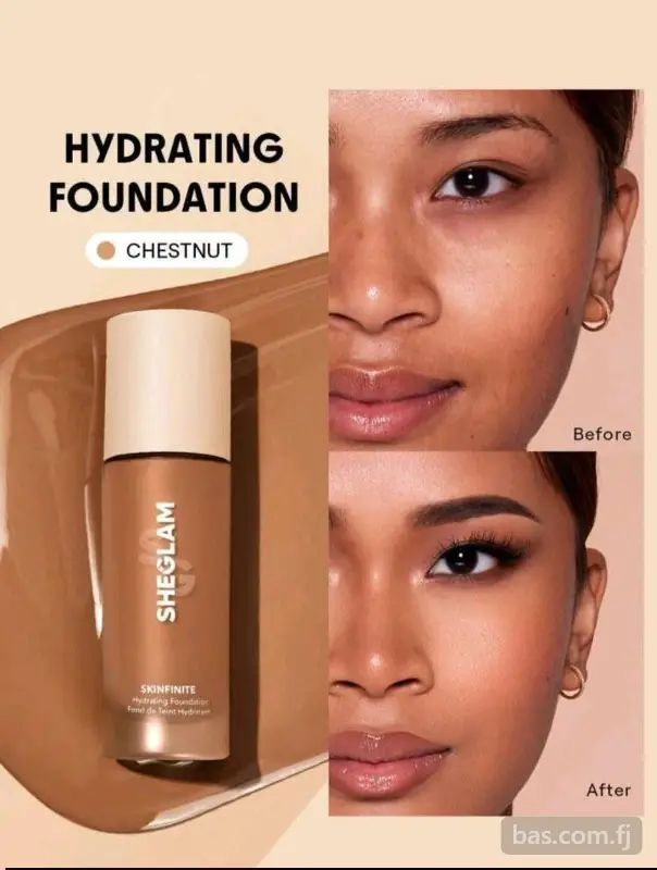 SHEGLAM Hydrating Foundation. Shop location: opposite Sugar City Mall, in line with CJS Supermarket,