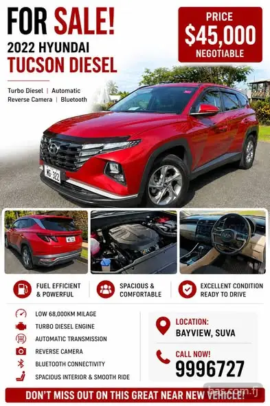 Hyundai Tucson - Bayview, Suva