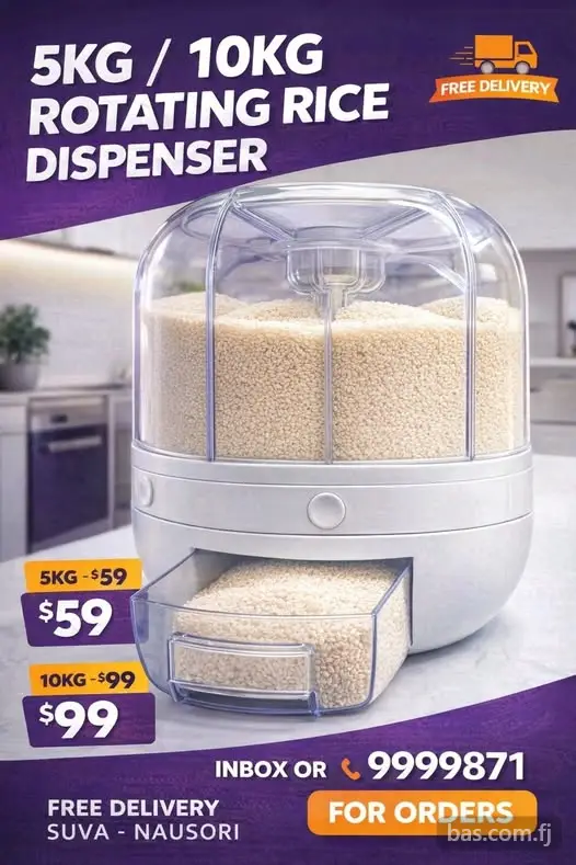 Rotating Rice Dispenser