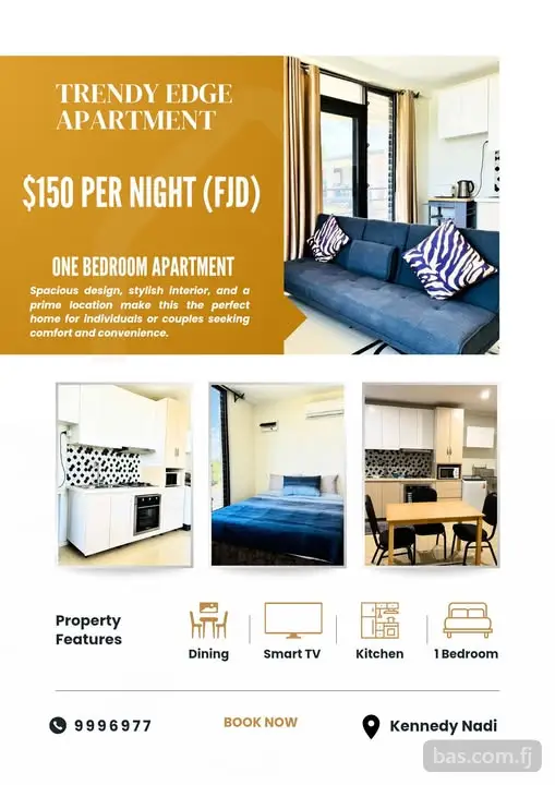 1BR Apartment For Rent in Kennedy, Nadi