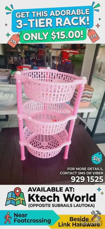 Rack of 3 on special. For more details contact sms or viber.