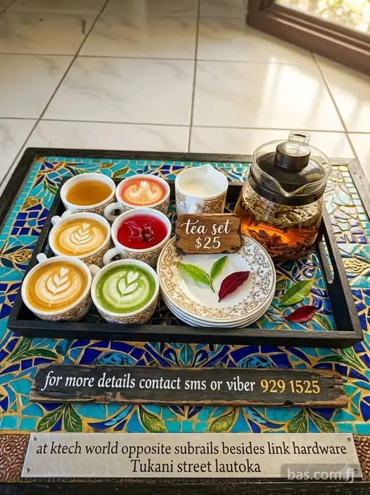 Tea set on special. Contact via SMS or Viber for more details.