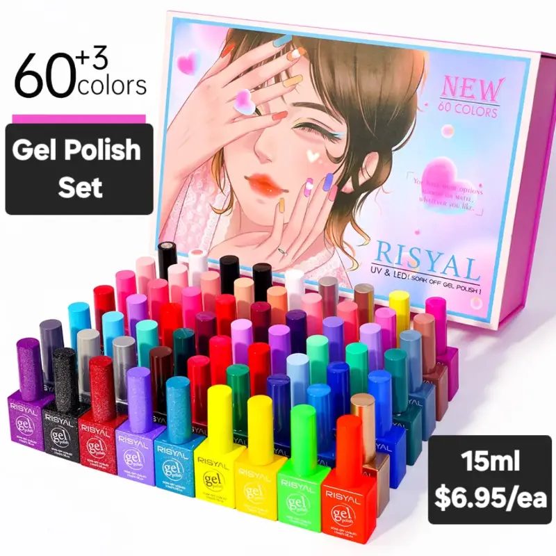 Gel polish $6.95 15ml Location ba⁸