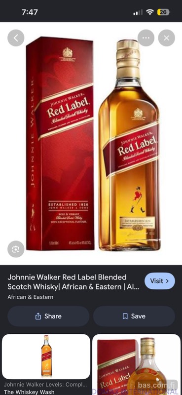 40 ounces Red Label