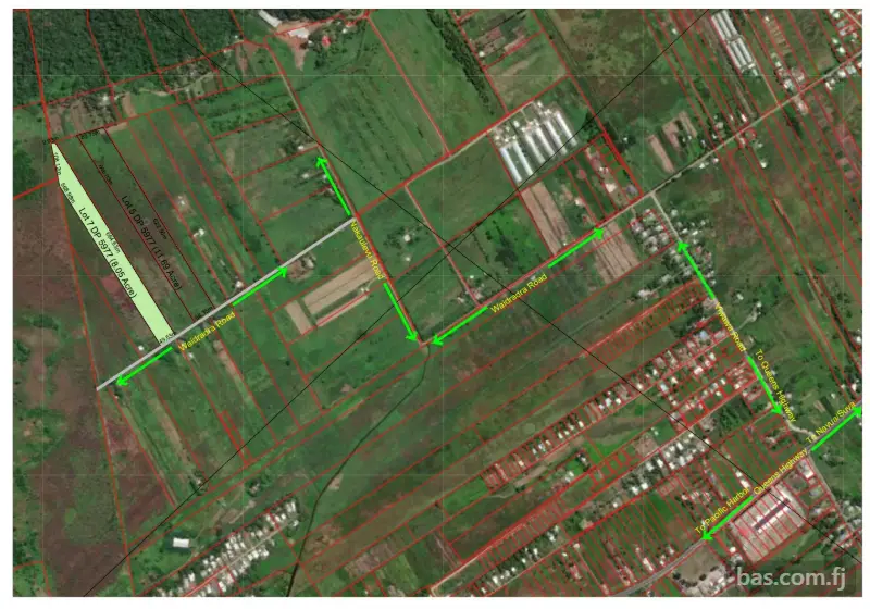 Freehold vacant land approximately 8 acres for sale in Viwawa road ,Navua. price $590k PH:8939900