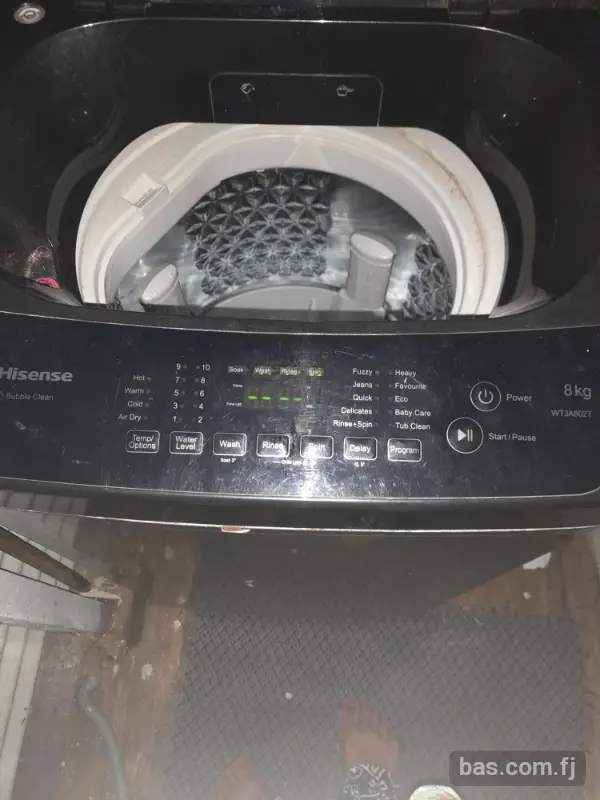 Hisences Auto washing machine 8kg All good workin