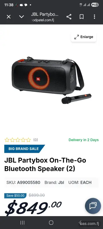 JBL Partybox On The Go