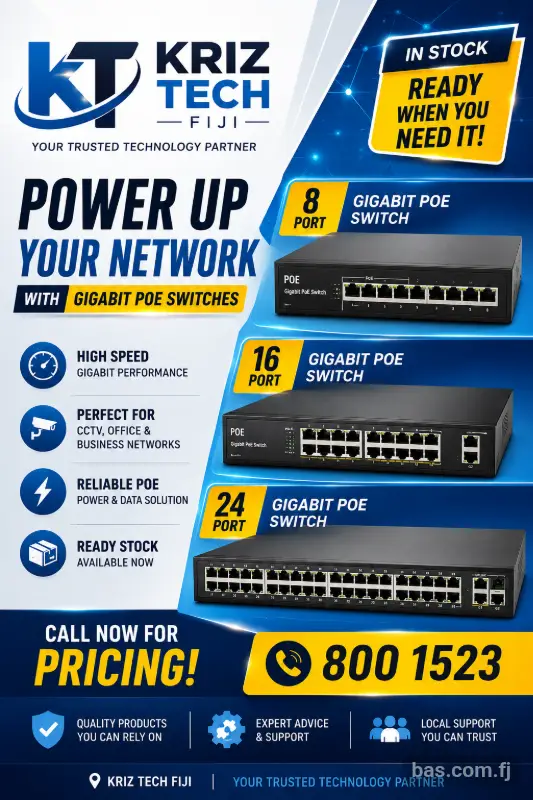 8 Port Gigabit POE SWITCH
