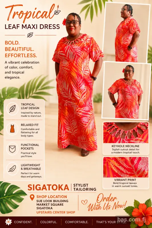 Place Your order now in Sigatoka Stylist Tailoring